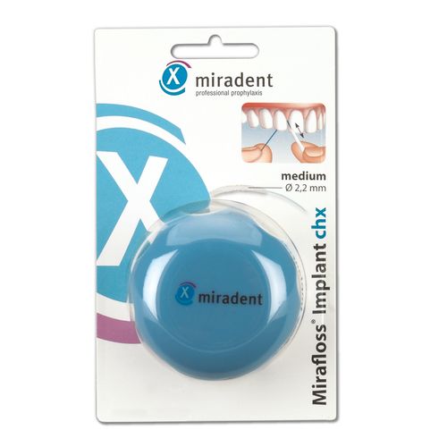 Miradent Mirafloss Implant CHX MEDIUM slika 1