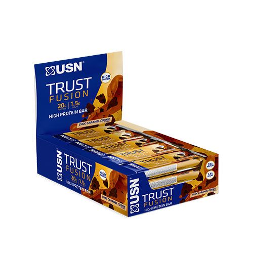 Usn Trust Fusion Bar (15x55g) Salted Caramel slika 1