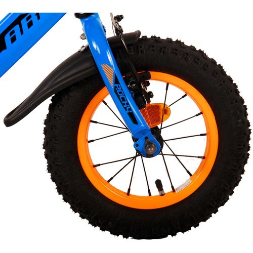 Dječji bicikl s dvije ručne kočnice Volare Rocky 12" plavi slika 5