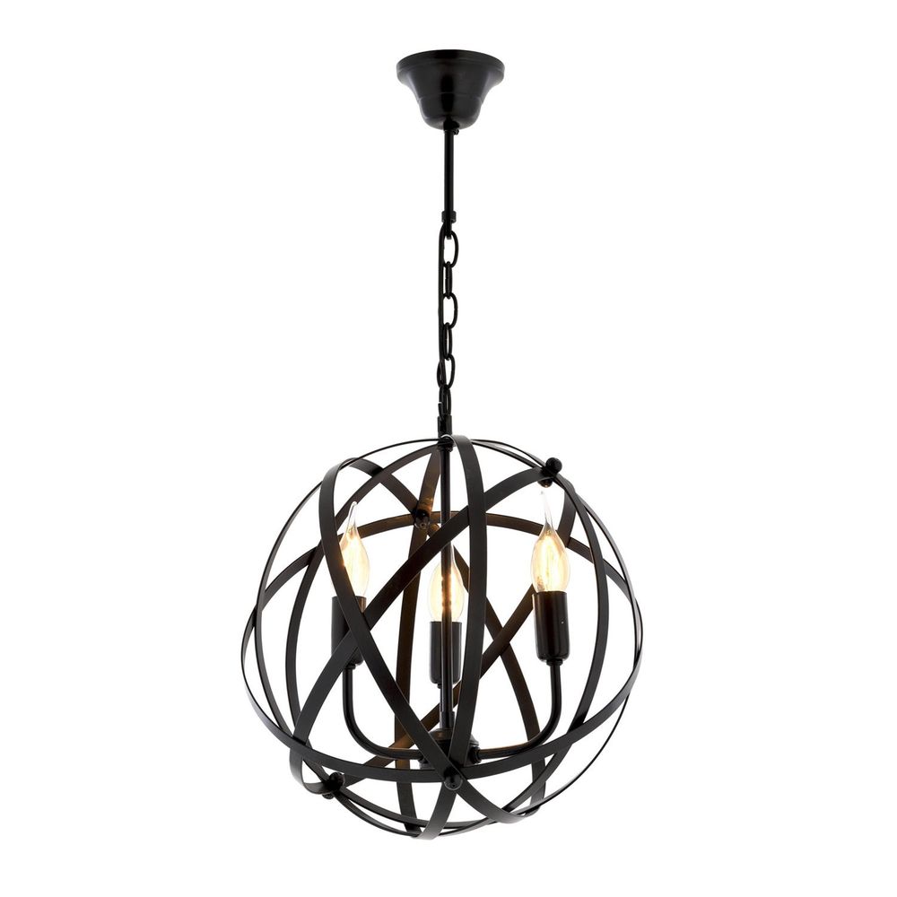 Luster AV-4183-3BSY – Crna boja slika 1
