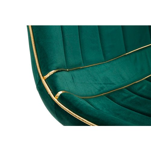 Mauro Ferretti Stolica Paris verde-gold set 2 kom cm 51x59x79 slika 6