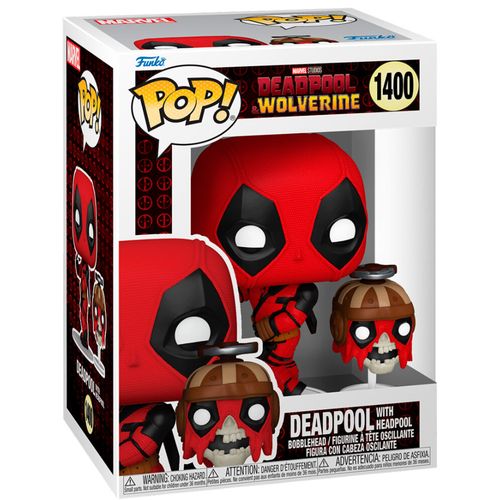 POP figure Marvel Deadpool &#38; Wolverine Deadpool with Headpool slika 2