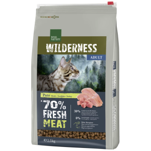Real Nature Cat Wilderness Fresh Meat Adult puretina 2,5 kg