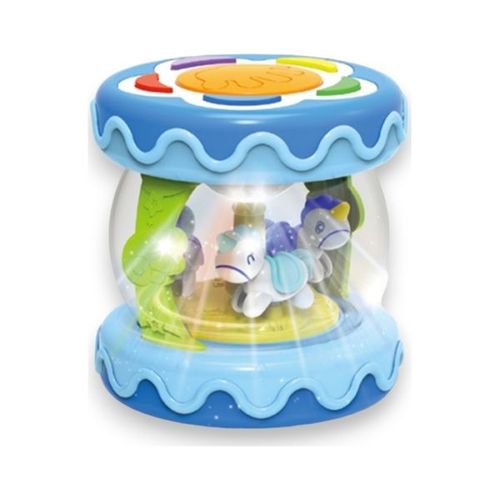 BBO Toys Igračka Muzički Bubanj - Blue 18M+ (He0701) slika 1