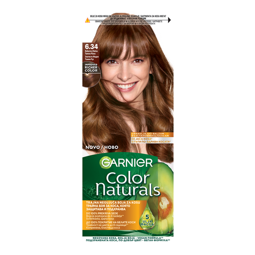 Garnier Color Naturals farba za kosu 6.34 slika 1