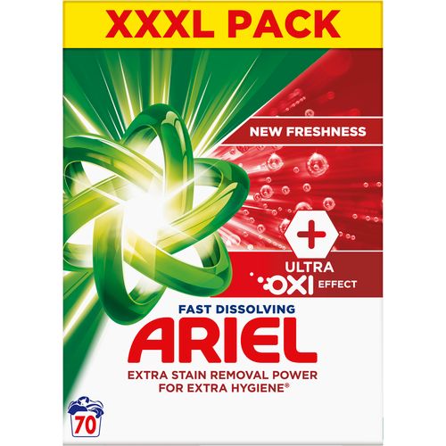 Ariel Prašak za pranje rublja Oxi 70 pranja Box 3.85Kg slika 1