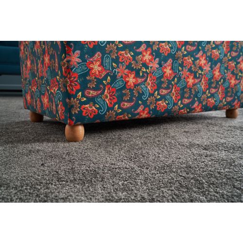 Nergis Puf Uzun Multicolor Pouffe slika 4