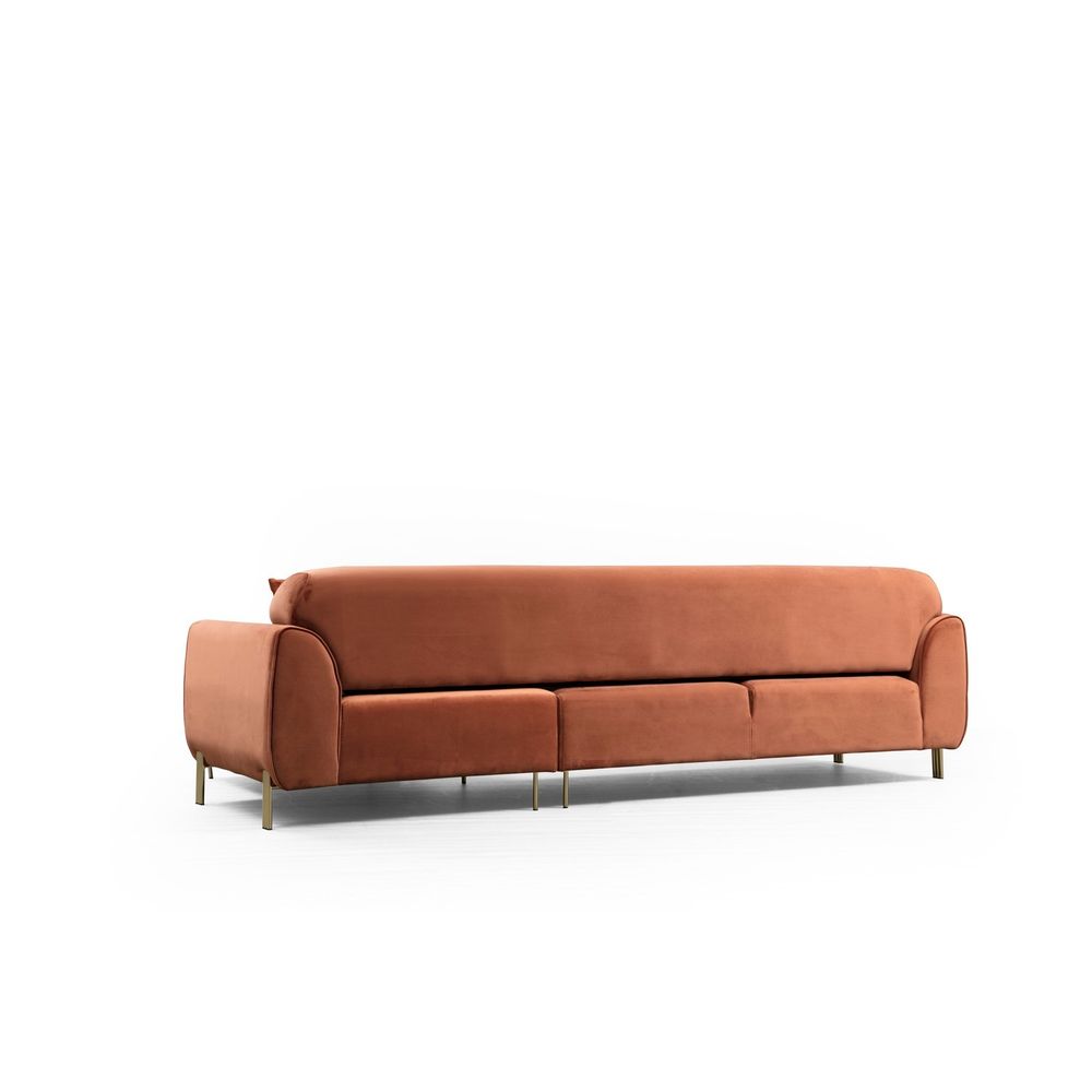 Cinnamon Kutna Sofa na Razvlačenje (L3-Chl) slika 12