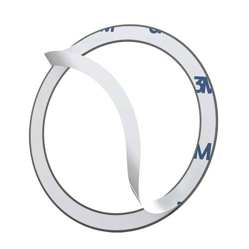 Baseus - (2 kom) Metal Ring Magnetic Series (PCCH000001) - Univerzalni telefonski prsten za Samsung- iPhone - crni slika 5