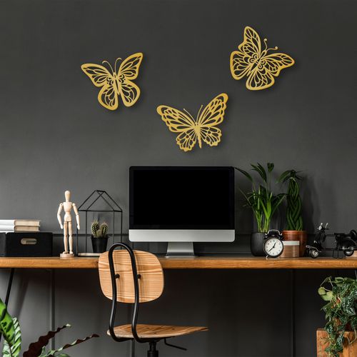Wallity Metalna zidna dekoracija, Butterflies 4 slika 2