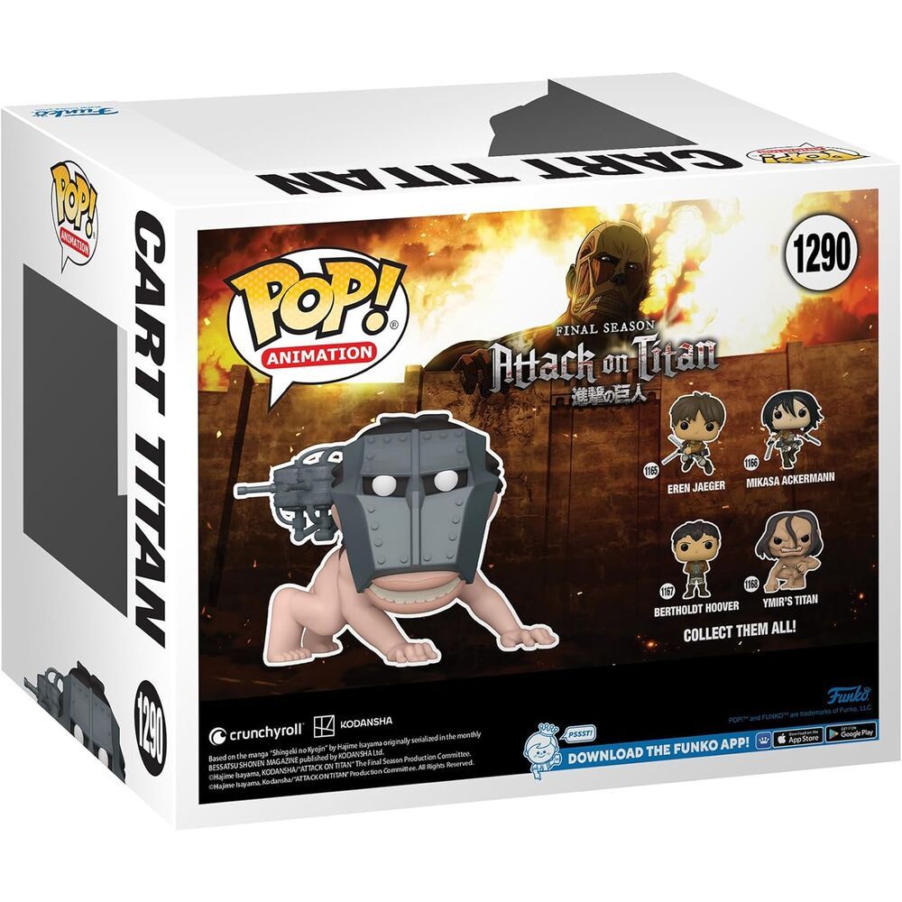 POP figura Super Attack On Titan Cart Titan Ekskluzivna slika 6