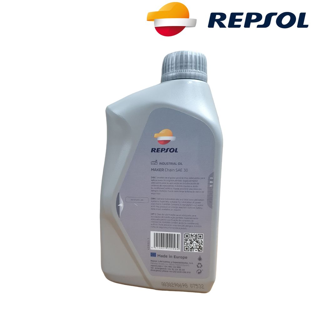 Ulje za podmazivanje lanca - lancol testerol Repsol Maker Chain SAE 30 1l RPP7124FHA slika 3