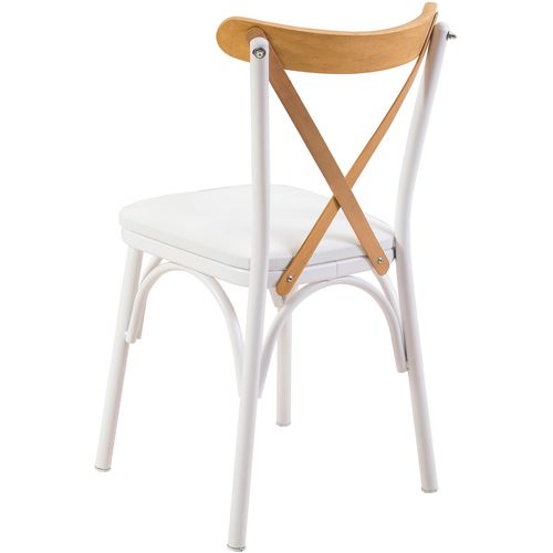 Woody Fashion Set stolova i stolica (4 komada), Bijela boja, OLV-AC-TK3 slika 11