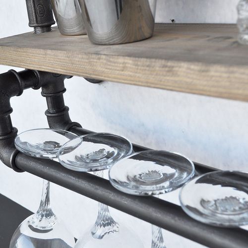 BoruRaf104 Walnut
Black Pipe Shelf slika 5