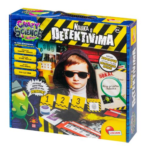 Lisciani Crazy Science Edukativni set SR Nauka o Detektivima slika 1