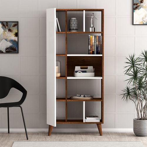 Ferzan Bookshelf - Baroque Walnut Baroque Walnut
White Bookshelf slika 3