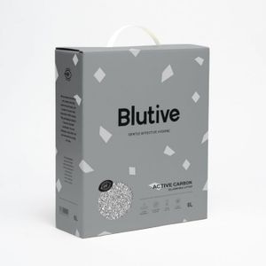 Blutive Active Carbon Grey G180, pesak za mačke 6l