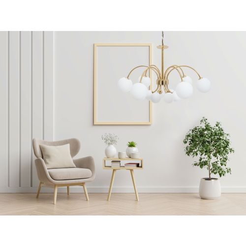 TOOLIGHT Stropna svjetiljka Glamour Gold APP962-12CP slika 9