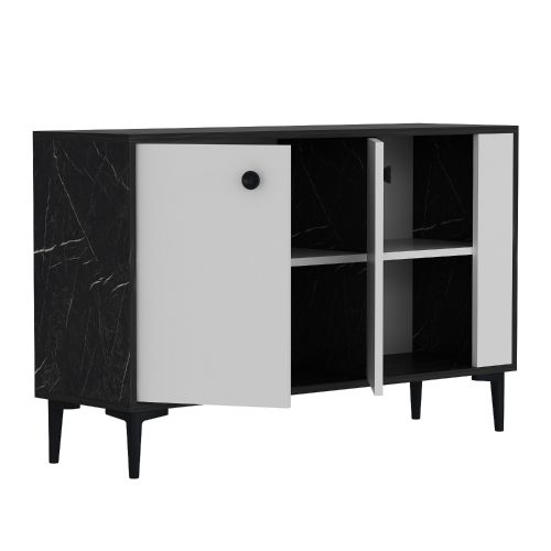 Sahra - Black Marble, White Black
White Console slika 4