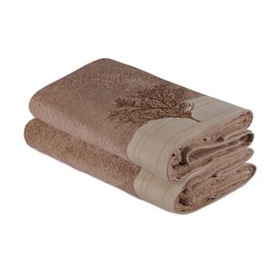 L'essential Maison Infinity - Light Brown Light Brown
Cream Bath Towel Set (2 Pieces)