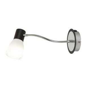 Rabalux Ati zidna lampa E14 max15W crna/hrom Spot rasveta