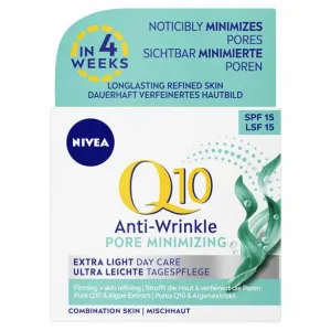 NIVEA Q10+ Anti Wrinkle  Pore Minimizing lagana dnevna krema protiv bora - mešovita koža 50ML