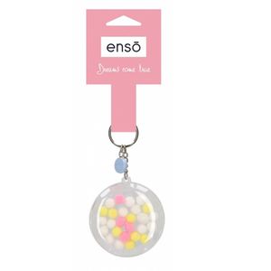Enso Privjesak, Mini pompon, transparent