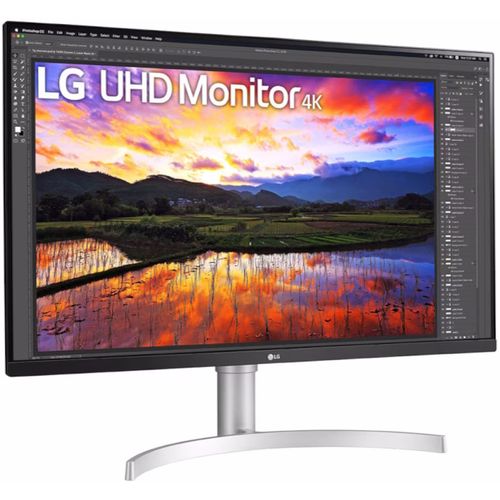 LG 32UN650P-W Monitor 31.5" IPS 3840x2160 60Hz 5ms GtG HDMIx2 DP Freesync VESA visina zvučnici slika 2