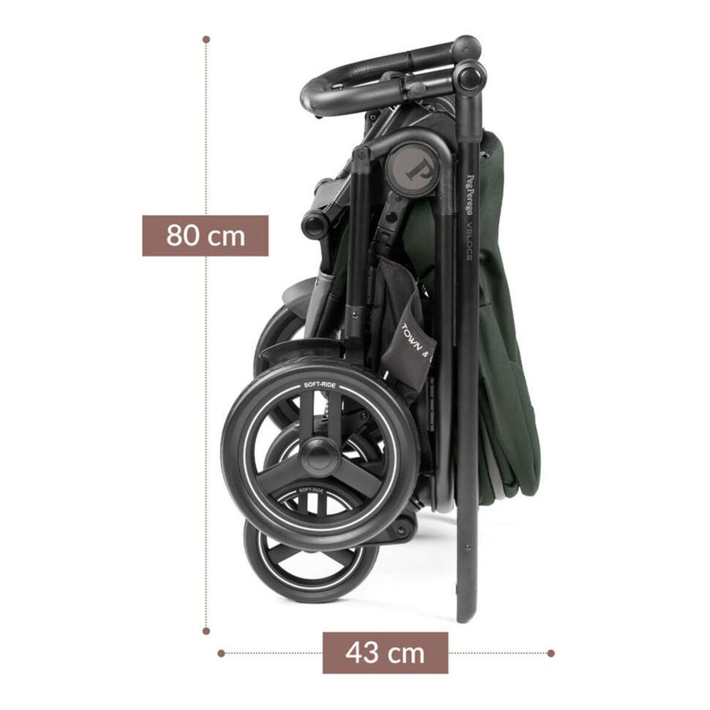 Peg Perego Kolica za bebe 3u1 Veloce SLK Modular, Mon Amour slika 12