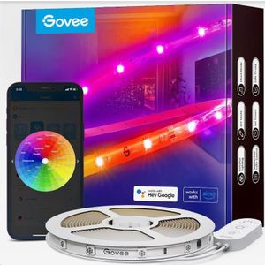 Govee LED set RGBIC Basic, Wi-Fi, Bluetooth, IP 65, 5 m