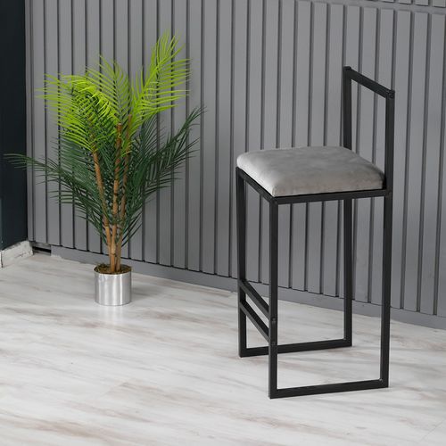 Nordic - Grey Grey Bar Stool slika 2