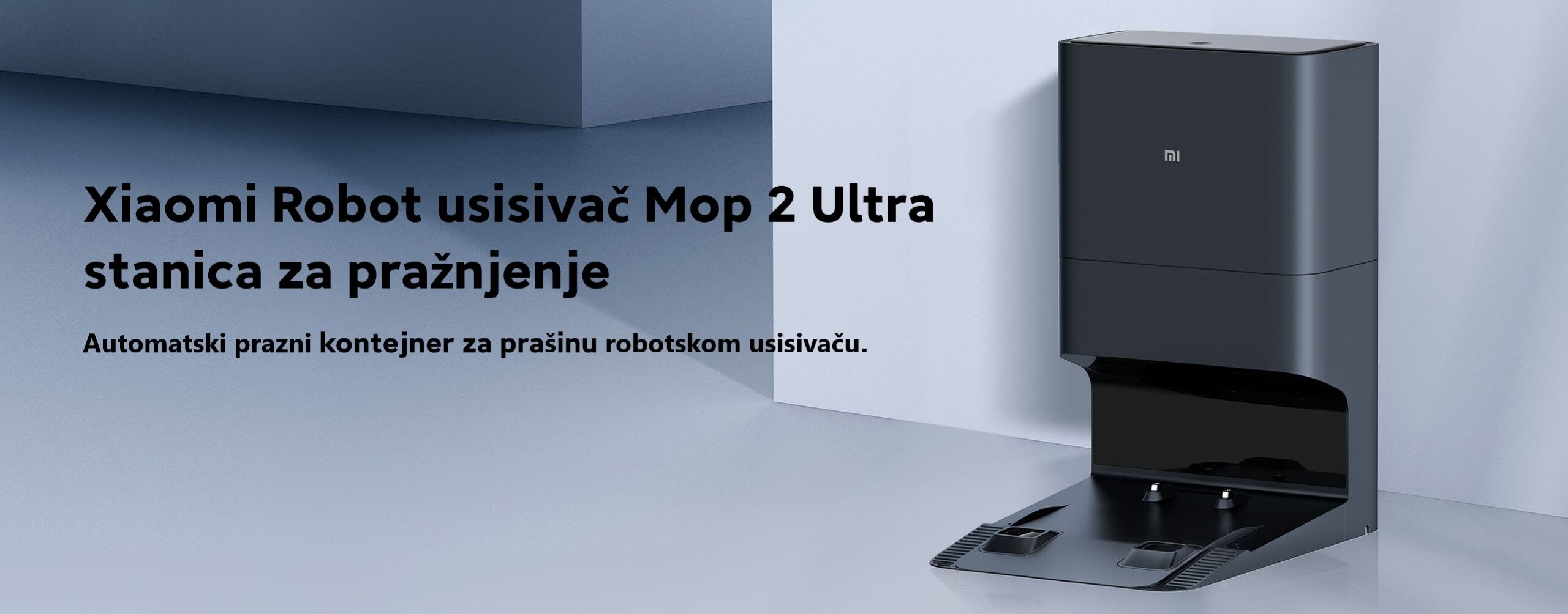 Xiaomi Robot usisivač Mop 2 Ultra stanica za pražnjenje