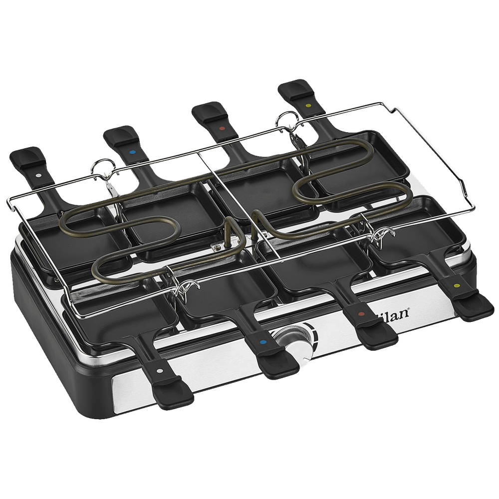 Zilan Električni Roštilj / Raclette / Fondue od sira, 3u1, 1400W - ZLN8856 slika 4