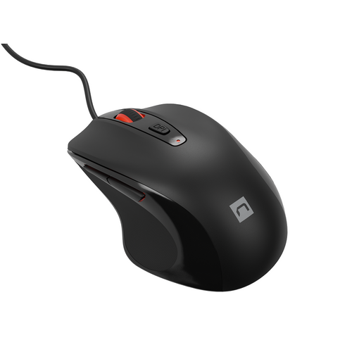 Natec NMY-2047 PIGEON 2, Optical Mouse 800-4000 DPI, RGB LED Backlight 6 Colours, 6 Buttons (5 programmable), USB, Black, Cable 1,8 m slika 3