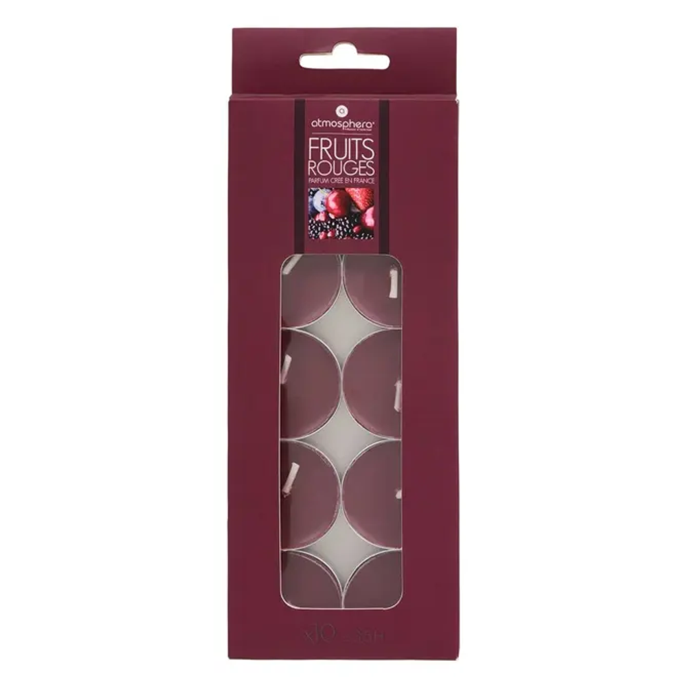 Atmosphera mirisna lučica nina šumsko voće 3,7x1,5cm vosak/aluminij crvena set 10/1 slika 1