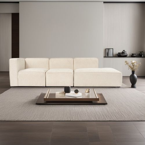 Atelier Del Sofa Kutna garnitura, More M (M8-M1-M3) - Cream slika 2