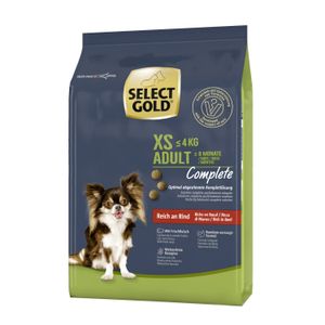 Select Gold DOG Complete XS Adult govedina 1 kg