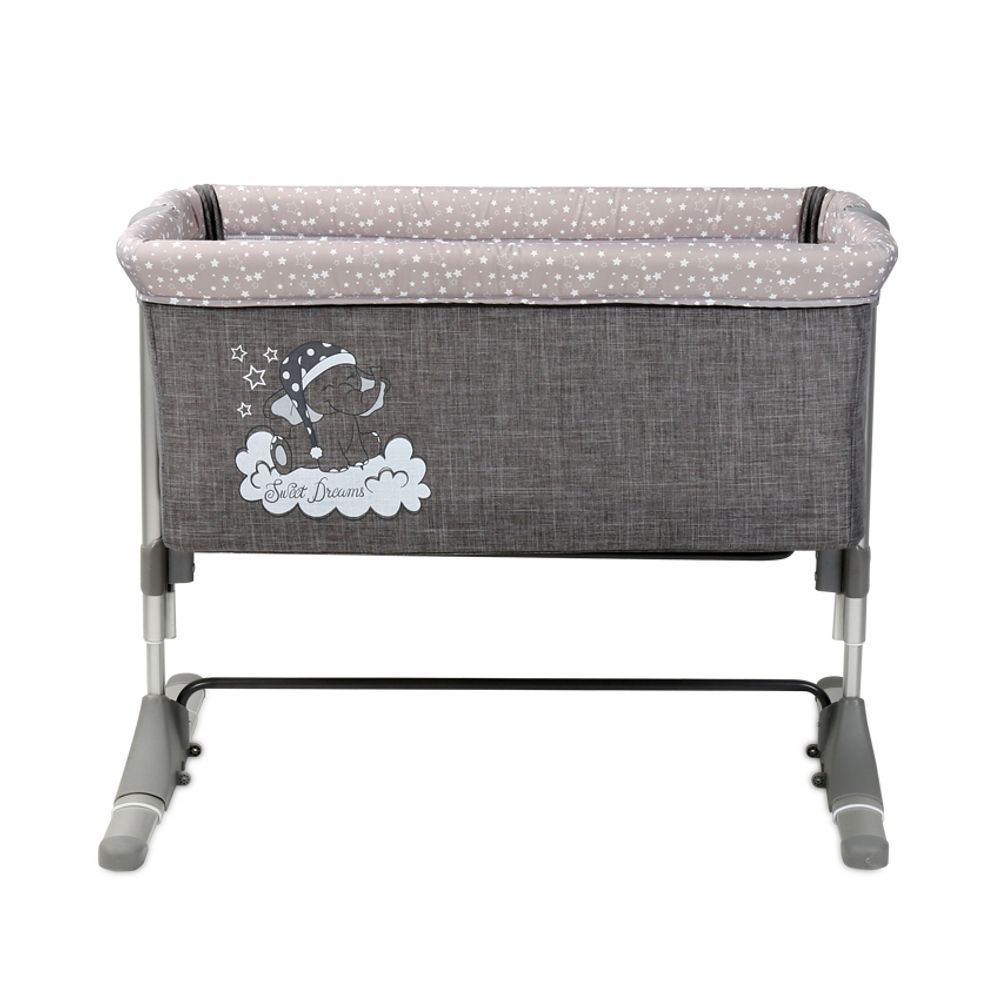 Lorelli Krevetić Sleep N Care, Grey Elephant slika 3