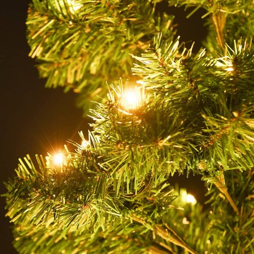 Spiralno božićno drvce sa stalkom LED zeleno 150 cm PVC slika 5