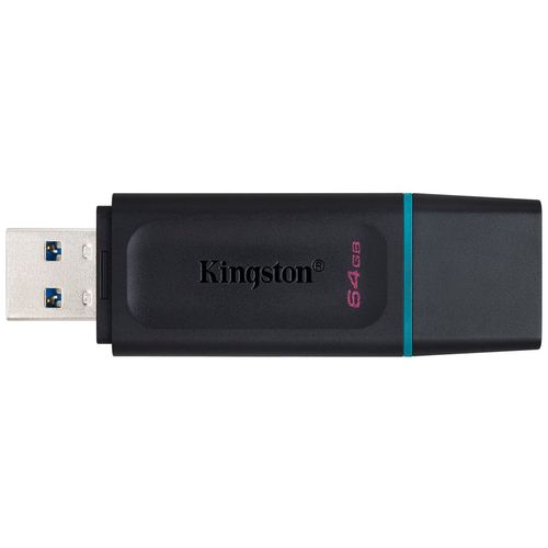 USB stick Kingston 64GB USB3.2 Gen1 DT Bk+Teal DTX/64GB slika 2