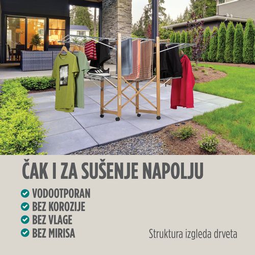 Sklopivi stalak za sušenje Vitapur slika 7