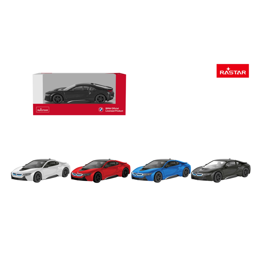 RASTAR 58400 BMW i8 Die Cast 1:43 - Izvanredna replika za kolekcionare slika 4