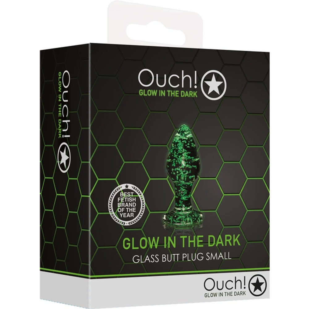 Joj! by Shots Glass analni čep - Glow in the Dark - Small slika 2