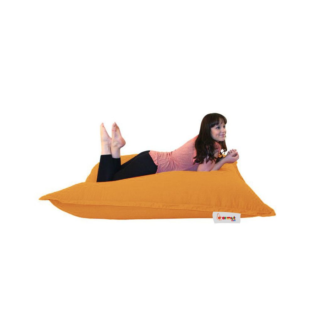 Cushion Pouf 100x100 - Narandžasti Baštenski Jastučić slika 8