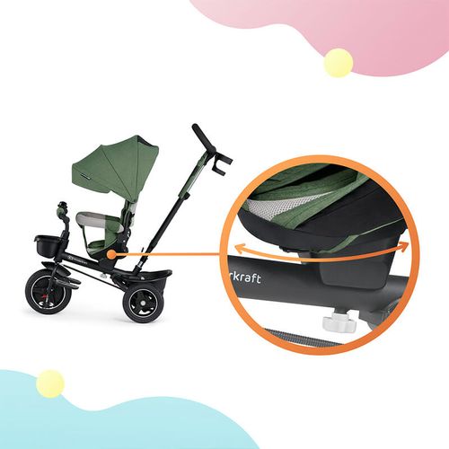 Kinderkraft Tricikl SPINSTEP, roza slika 50