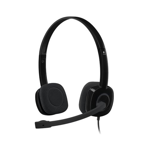 LOGITECH H151 Stereo Headset single jack slušalice sa mikrofonom crne slika 1