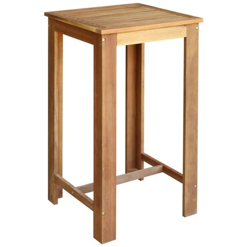 3-dijelni set barskih stolaca i stola od masivnog bagremovog drva slika 25