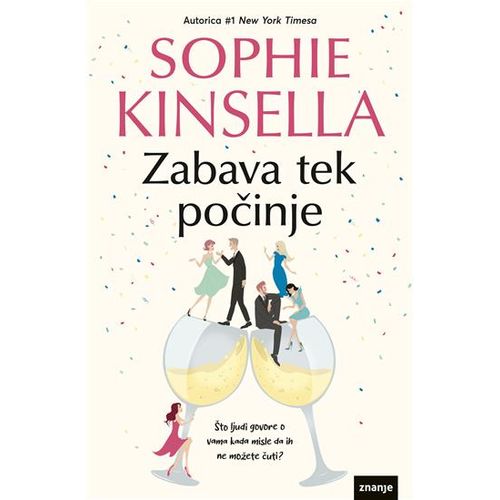 ZABAVA TEK POČINJE, novel, Sophie Kinsella slika 1