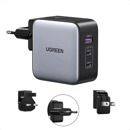 Ugreen Nexode 65W USB A + USB C putni punjač GaN II PD 3.0 slika 1