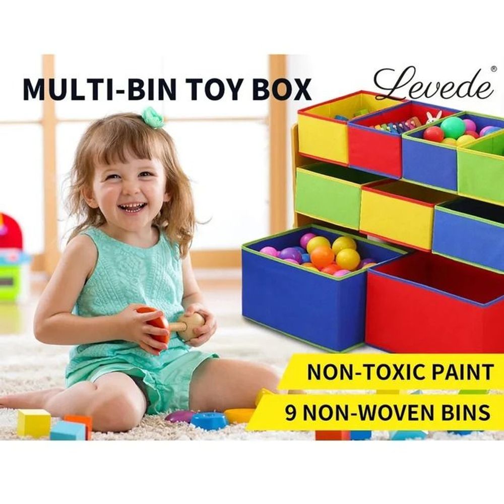 Kinder Home Organizator za igračke, Šareni slika 8